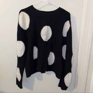 ALICE + OLIVIA • Gleason Polka Dot Sweater